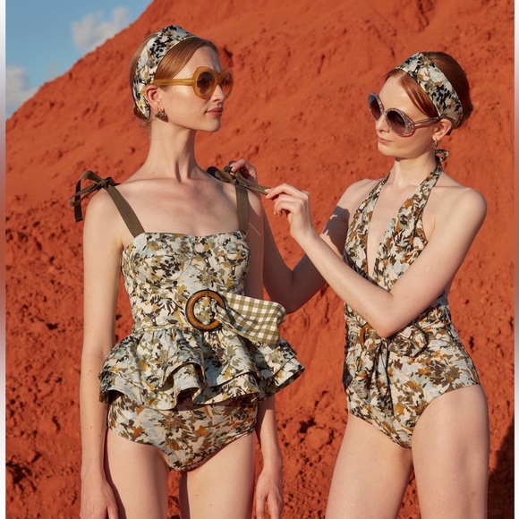 Silvia Tcherassi Junquillo floral peplum TOP - Picture 2 of 16